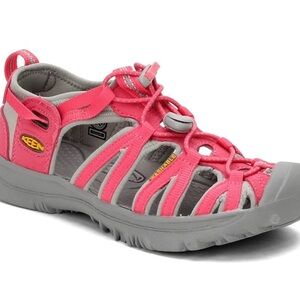 NIB KEEN Whisper Toddler Girls Pink Sandals - Sz 10
